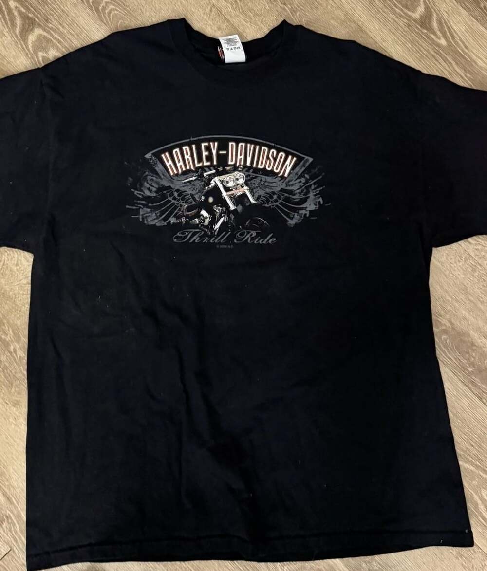 Harley Davidson Graphic T-Shirt Size 2XL Black Horn Lake MS
